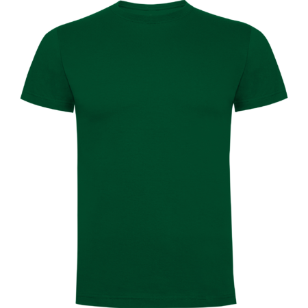 Unisex κοντομάνικη μπλούζα Basic - Πράσινο Σκούρο