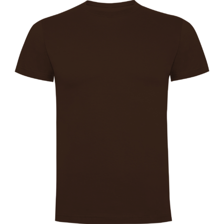 Unisex κοντομάνικη μπλούζα Basic - Chocolate