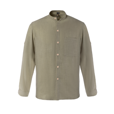 Unisex πουκάμισο CAYMAN - Olive green