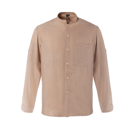 Unisex πουκάμισο CAYMAN - Camel