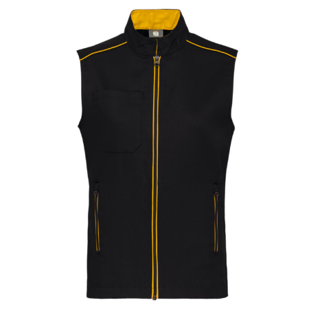 Γιλέκο εργασίας Kariban - Black/Yellow