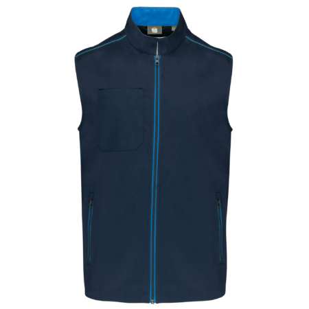 Γιλέκο εργασίας Kariban - Navy -Light Blue